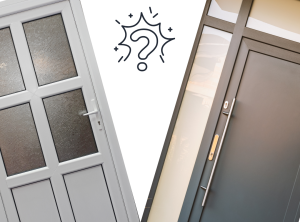 Alu ili PVC ulazna vrata: prednosti, mane i ključne razlike