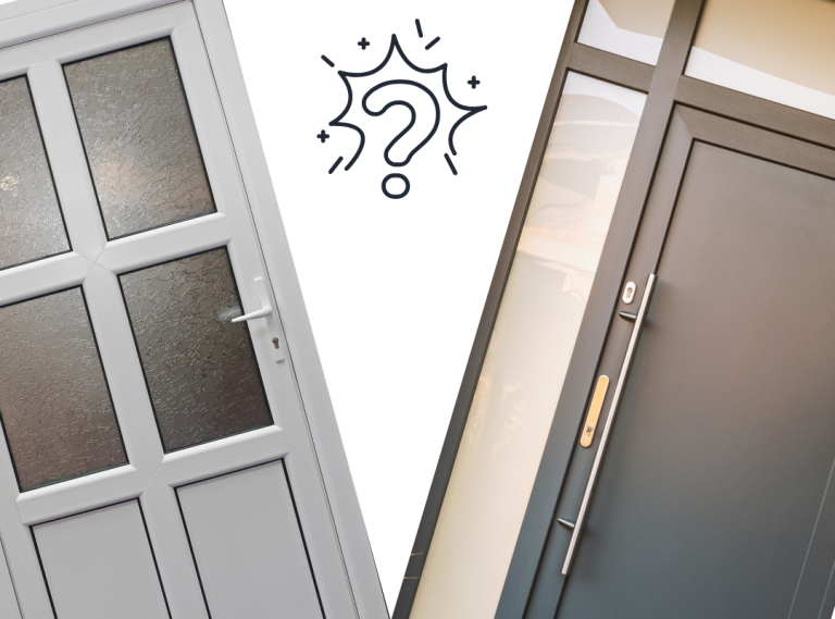 Alu ili PVC ulazna vrata: prednosti, mane i ključne razlike